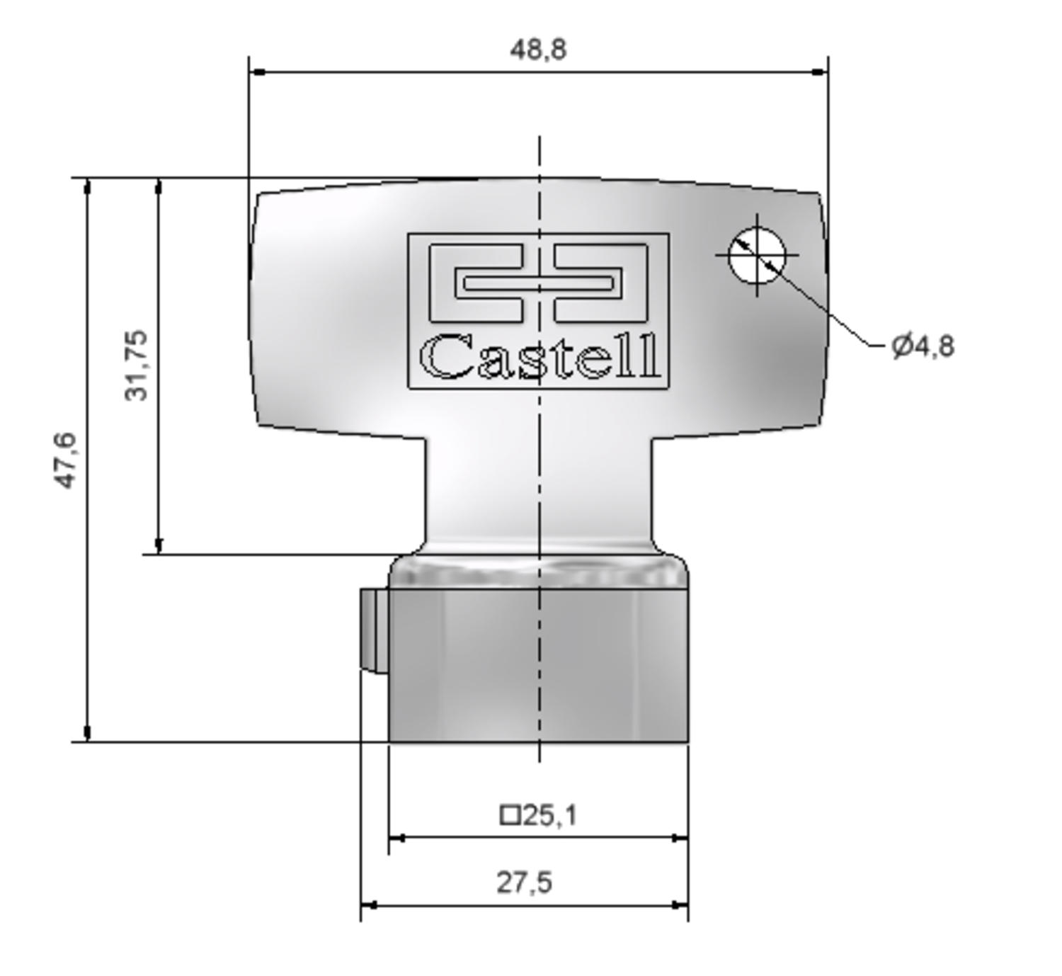 Castell Keys/covers FK4-NI | OEM Automatic