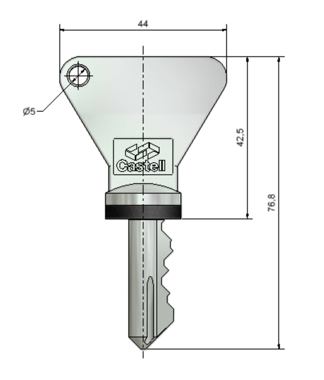 Castell Keys/covers QS-NI | OEM Automatic